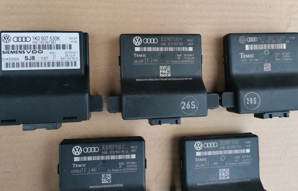Modul can gateway vw pasat B6 3C 3C0907530H  3C0907530C  3C0907530E