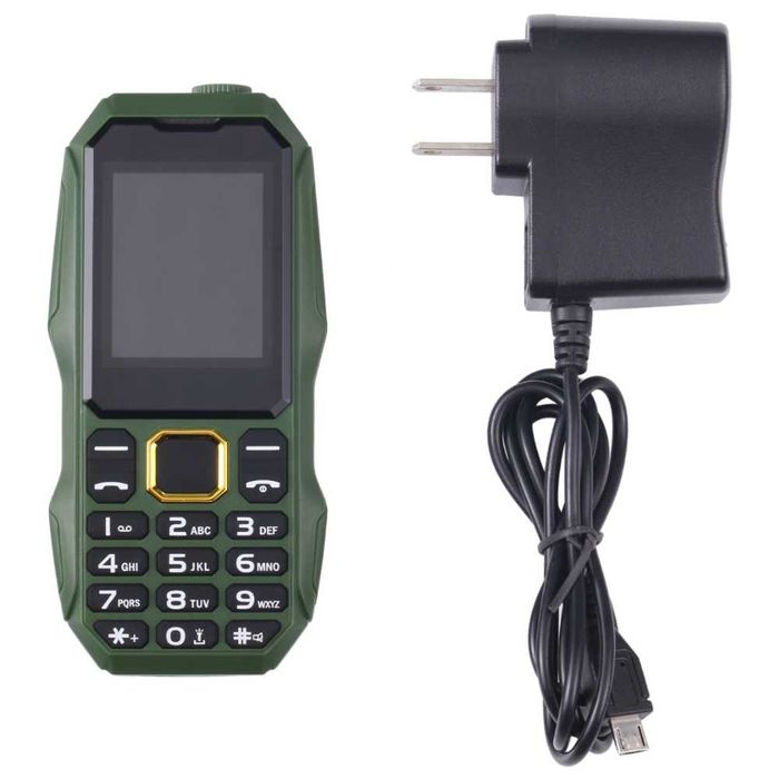 Telefon Militar Dual SIM cu Acumulator 5800mAh, Lanterna si Radio FM