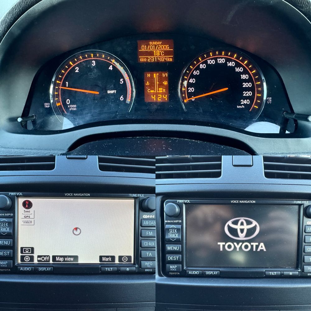 Toyota Avensis 2.0 D-4D 126к.с 2010г. NAVI