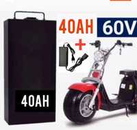 Ofertă!!Baterie 60V-40AH+Încărcător Original