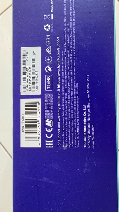 Router gigabit tp link ac1200