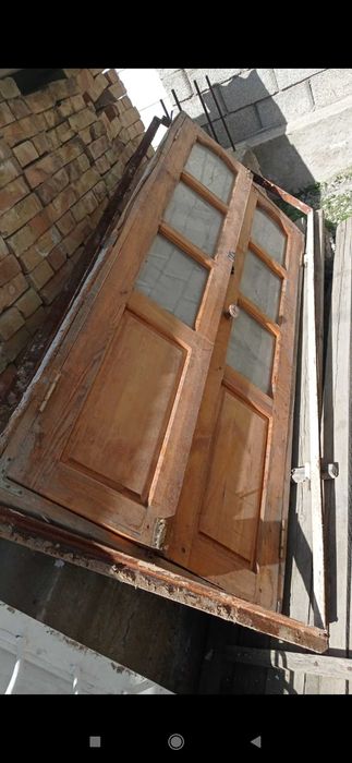 Дверь дерево  б/уСтекло пластиковый окна б/у