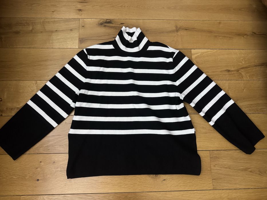 Пуловер НМ сниска поло яка