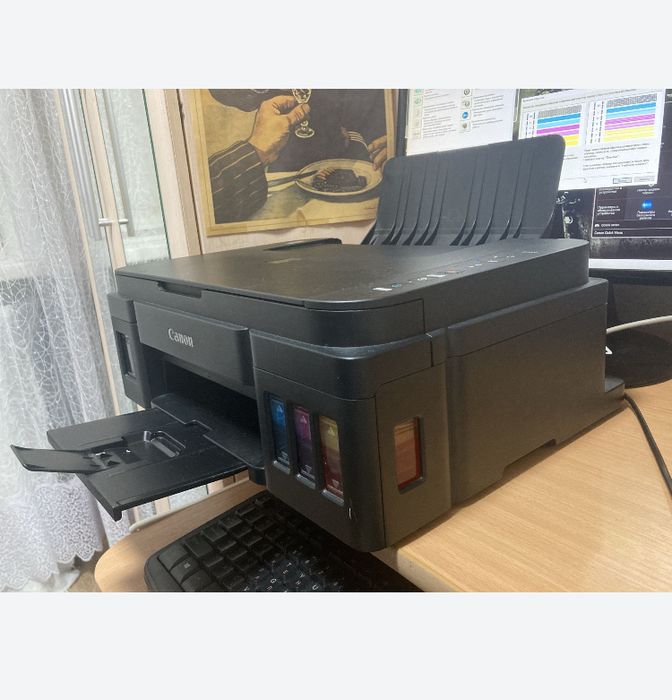 Продам цветной принтер мфу Canon Pixma G3400