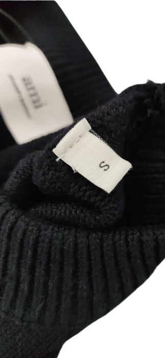 Pulover Ami Paris Negru !! Nou!! Material bun!!