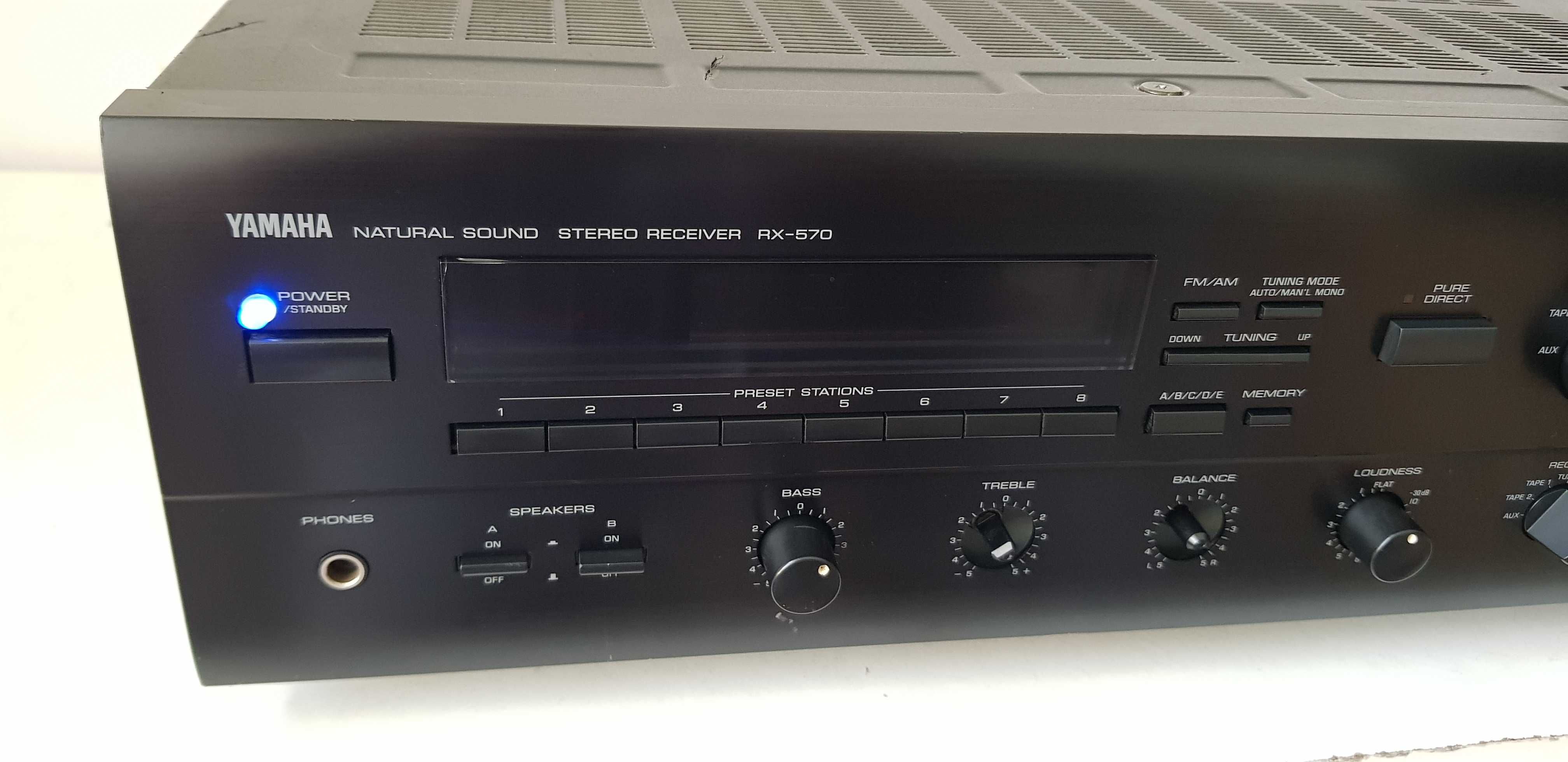 Yamaha RX 570 amplificator audio muzica filme arta sport