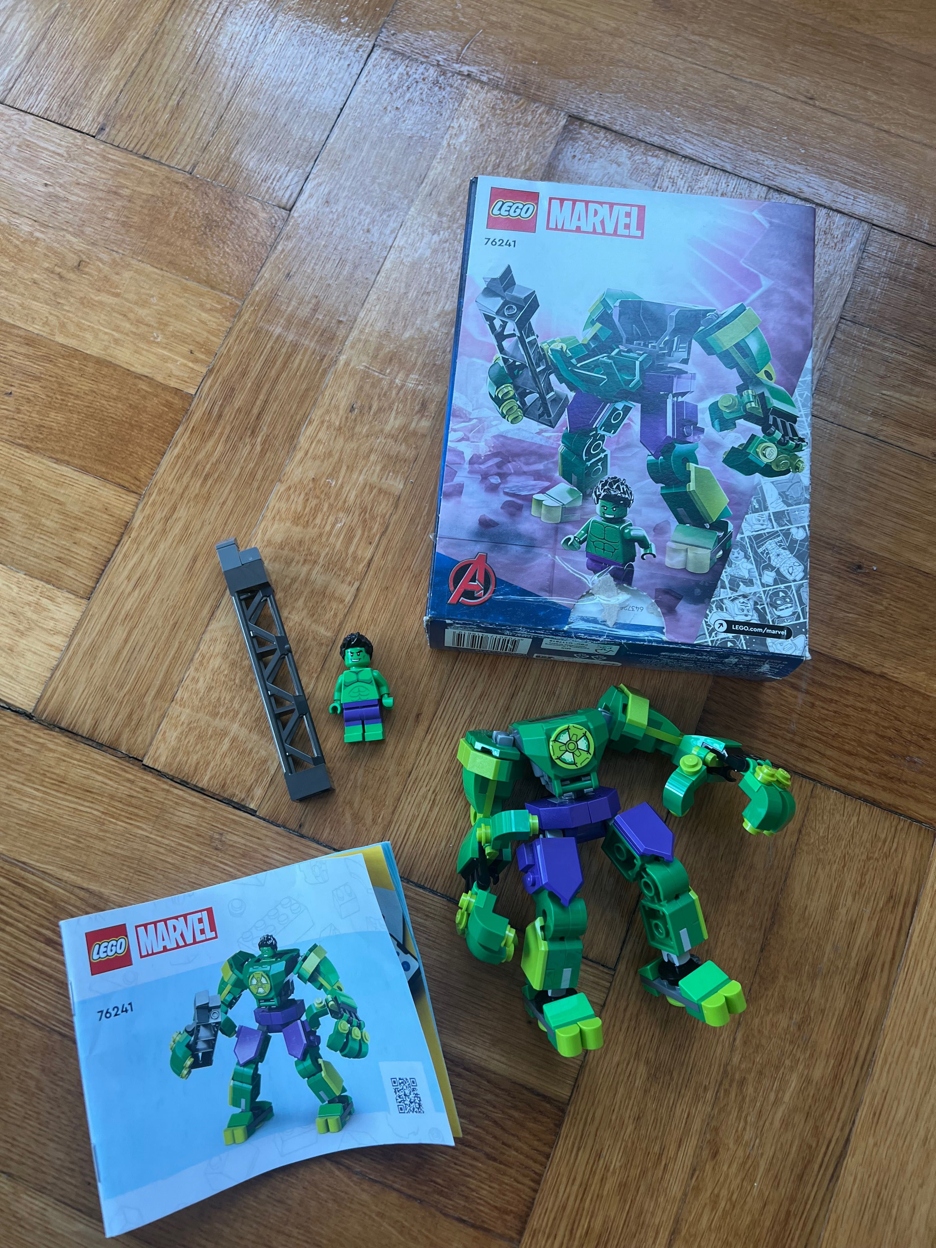 LEGO MARVEL- Armura de robot a lui Hulk 76241, 138