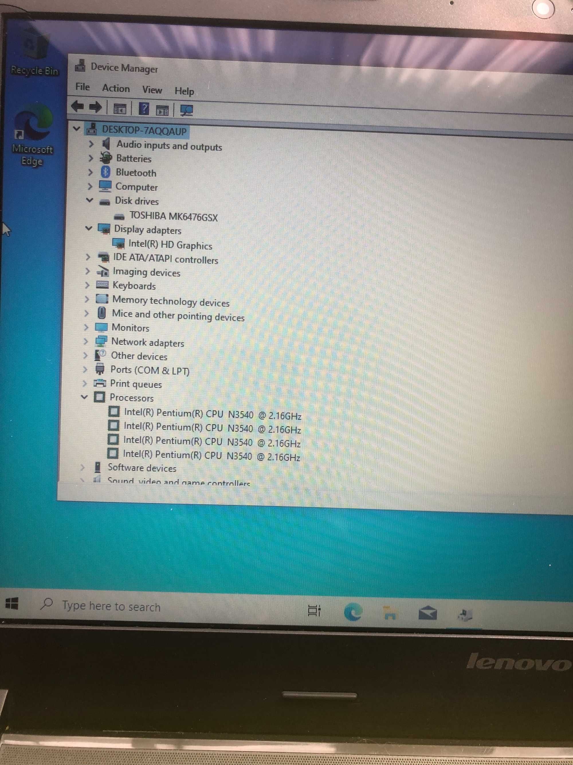 Lenovo Ideapad 305- Възможност за добавяне на SSD 120GB + хард диска