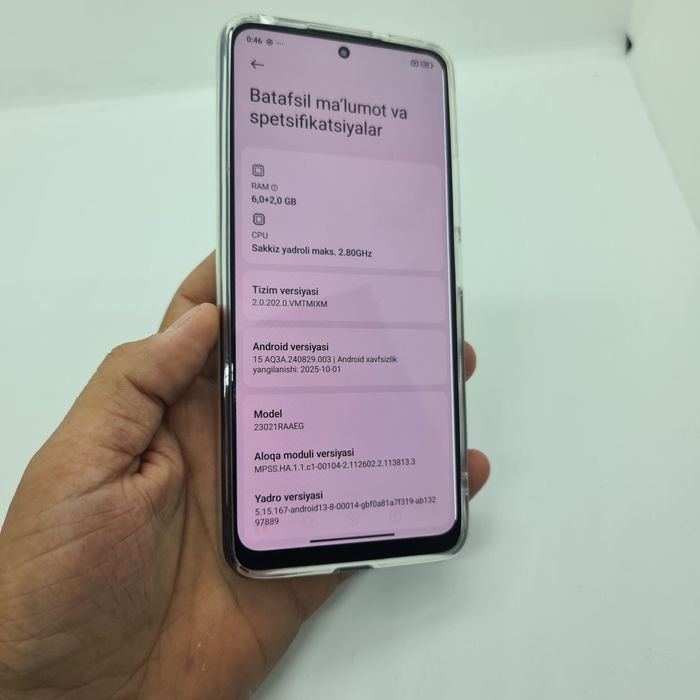 Redmi Note 12 sotiladi 128/8Gb