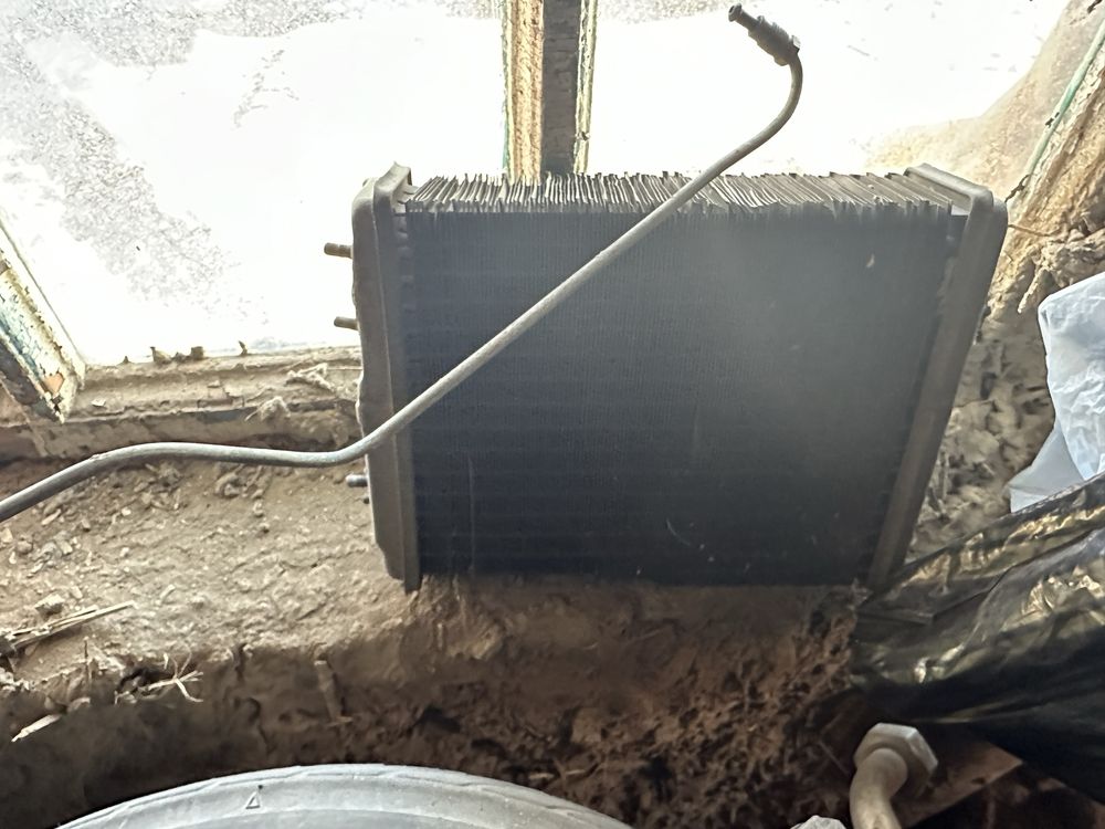 Медный Радиатор охладжденя и радиатор печки ваз 2101-07
