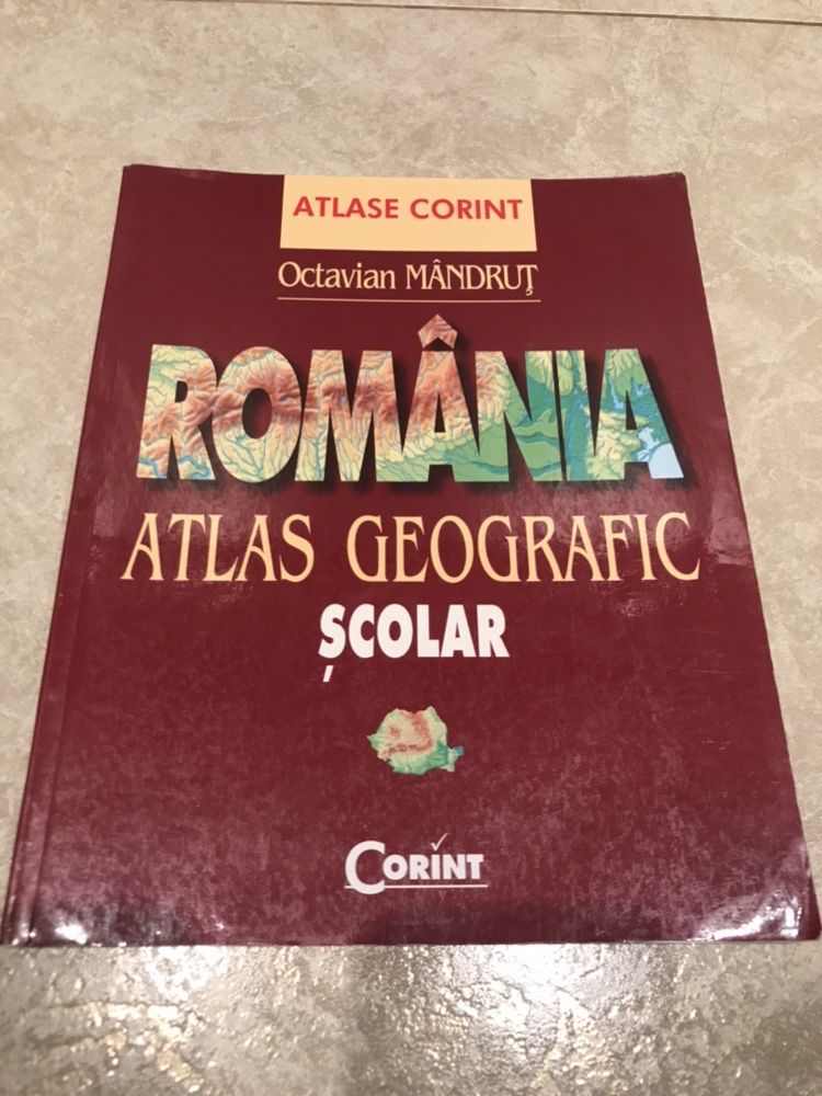 Atlas geografic Corint