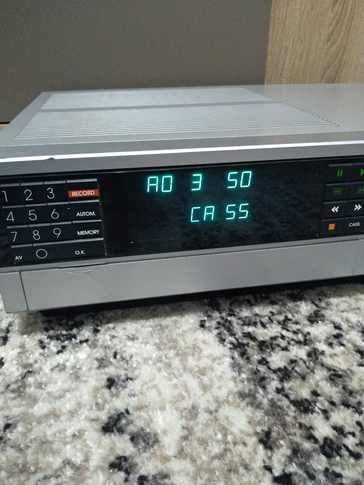 1984 Grundig VS 200 vintage video VHS Player