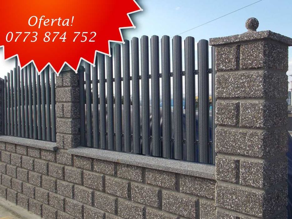 Garduri si porti modele deosebite, bca, lemn fier sipca metalica