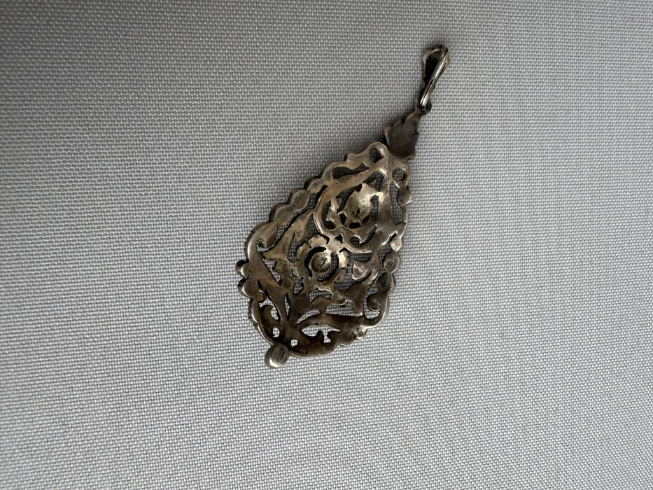 Pandantiv argint si marcasite
