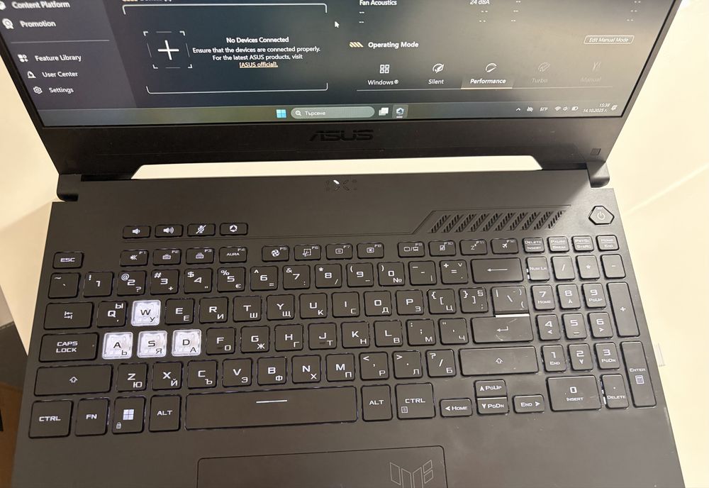 Геймърски лаптоп Asus Tuf Dash F15- FX517Z + ПОДАРЪЦИ и ГАРАНЦИЯ