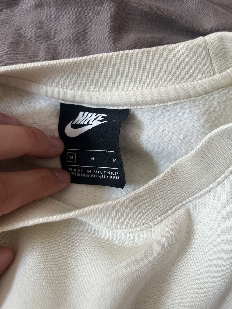 hanorac nike crem fara gluga