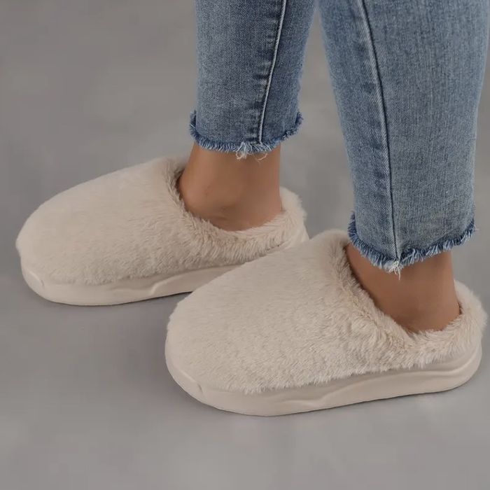 ТОП 36-41 различни цветове домашни чехли много пухкави и топли