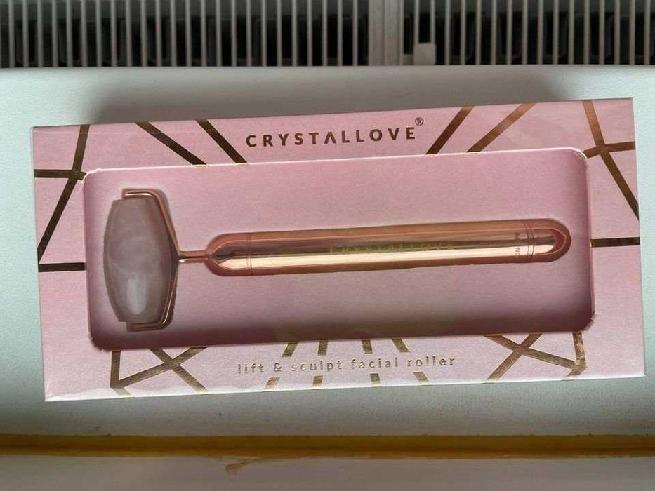 Rola pulsatila cu cuart roz - dispozitiv masaj, sigilata