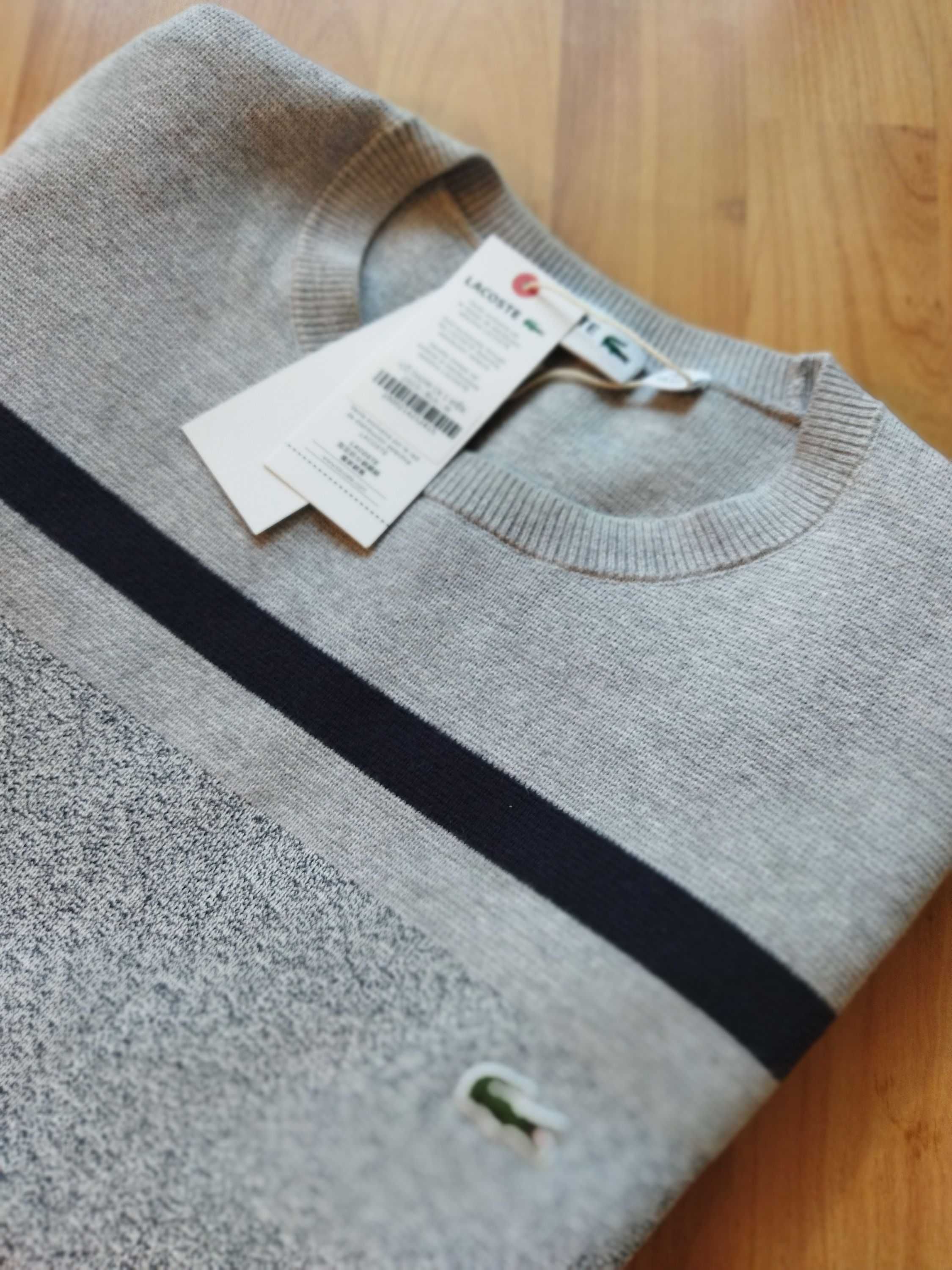 Свитер-пуловер Lacoste (Франция),оригинал,новый,р-р 50