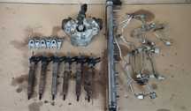 BMW E90 F07 F10 F01 E70 N57D30A помпа с дюзи пълен комплект 245к 3.0d