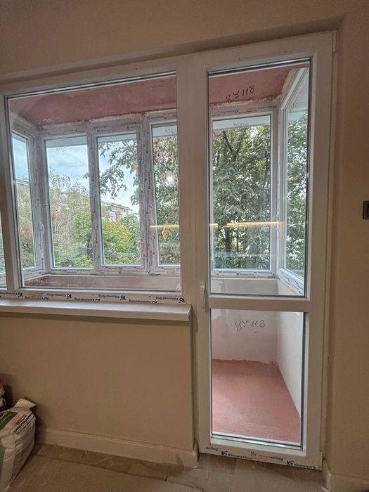 PVC дограма Kömmerling - 5-камерна, демонтирана