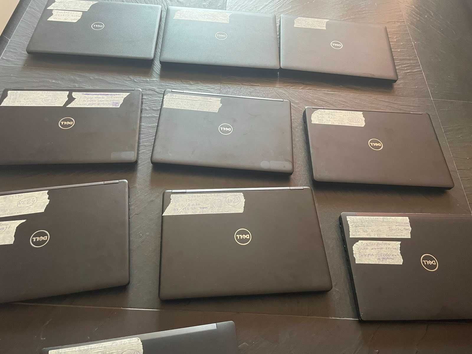 10 броя DELL LATITUDE i5 - 7th, 8th gen / 8GB RAM / КЛАС А / А-