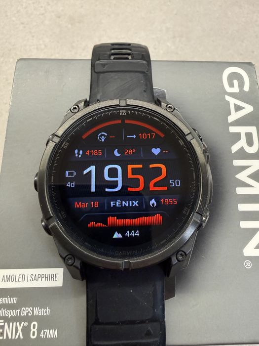 Garmin fenix 8 amoeld sapphire 47mm