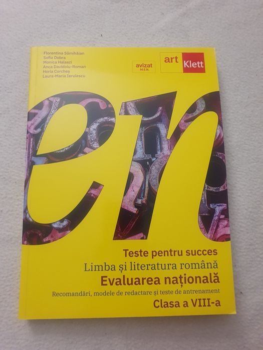 Teste pentru evaluarea nationala limba romana cls a 8 a