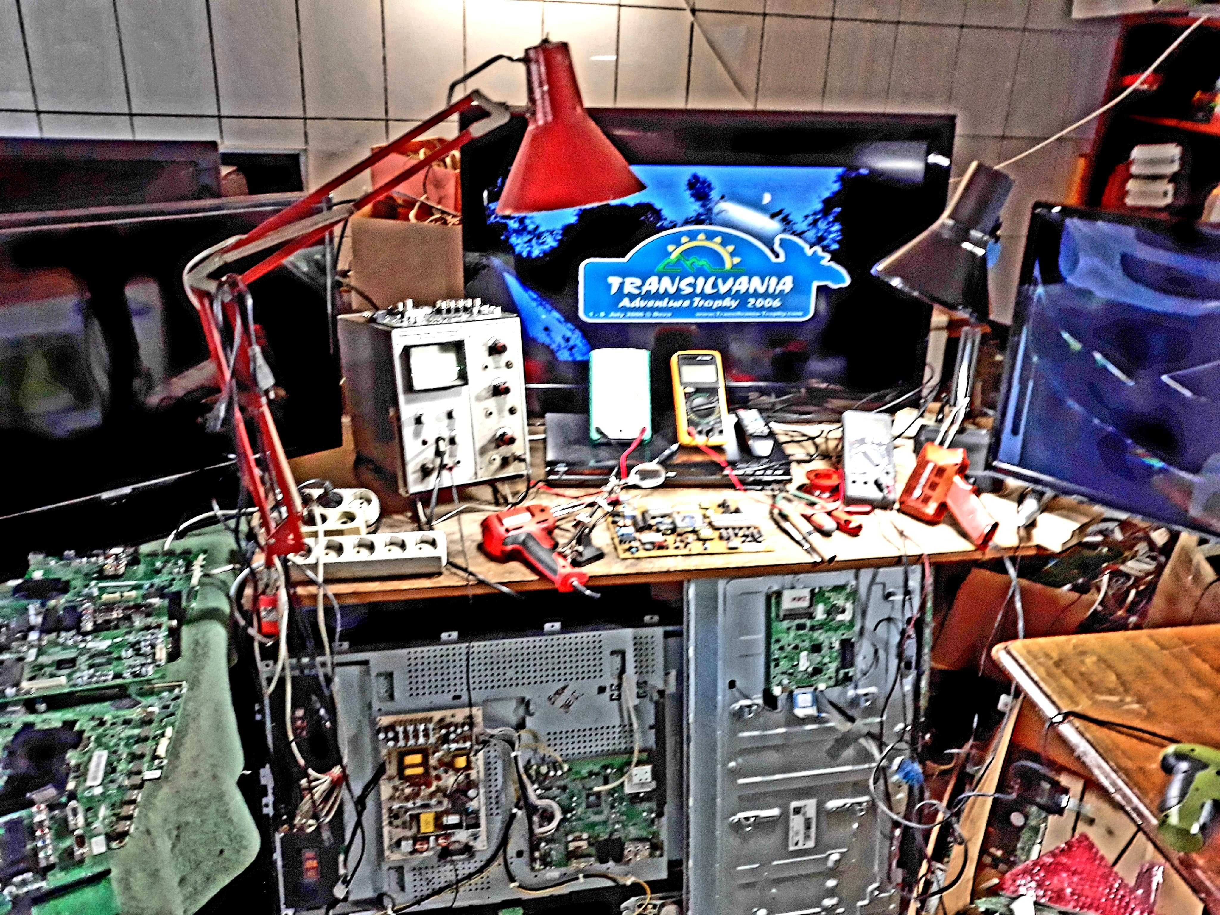 Reparatii televizoare led-lcd-plasma, video-audio, electronice