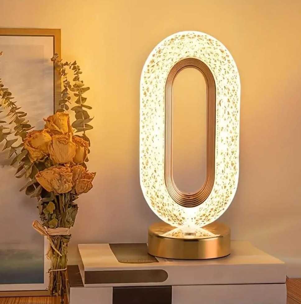 Veioza tip led lampa crystal dimonds noua in cutie