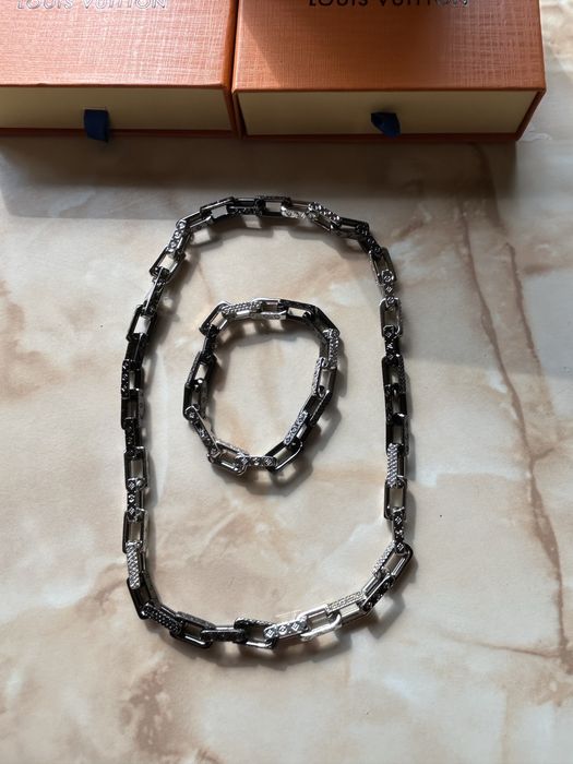 Set  bratara lant  Louis Vuitton