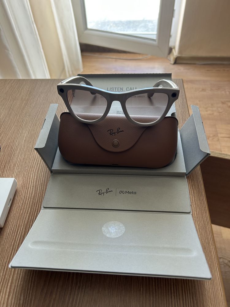КАТО НОВИ ! Ray-Ban Meta Skyler RW4010