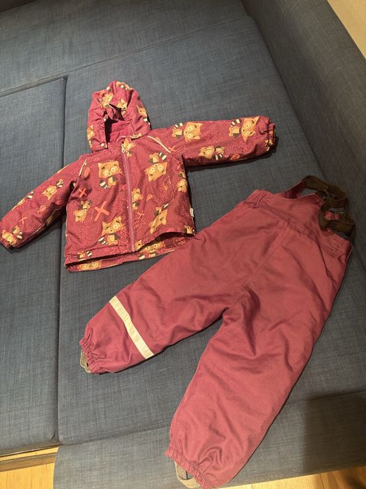 Утепленный костюм Lassie из куртки и комбинезона