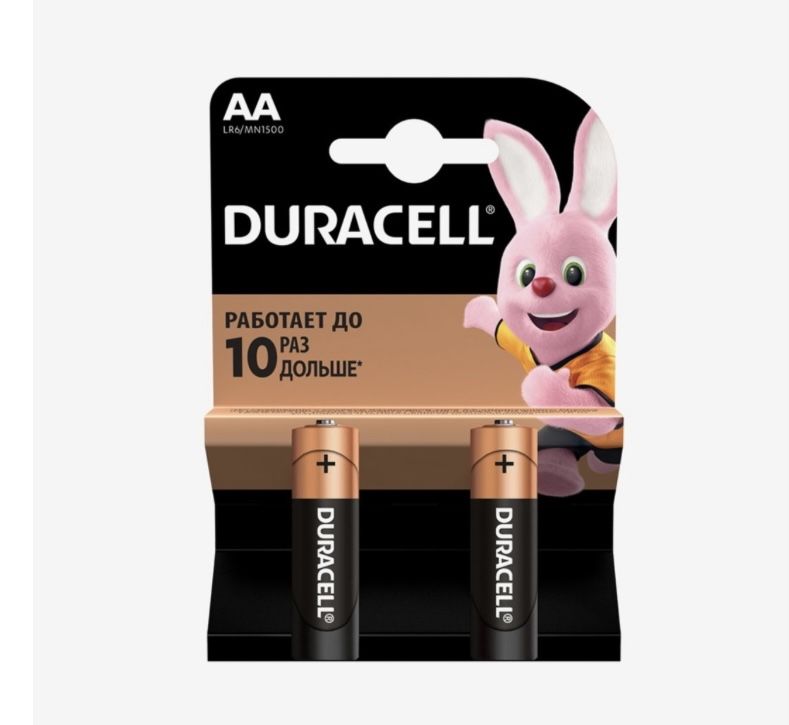 Батарейка AA Duracell 2 шт
