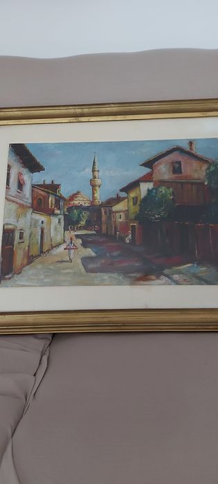 Tablouri vechi,ulei,semnate autori diverși.