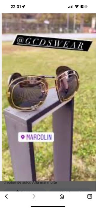 Ochelari de soare GCDS(de colectie)