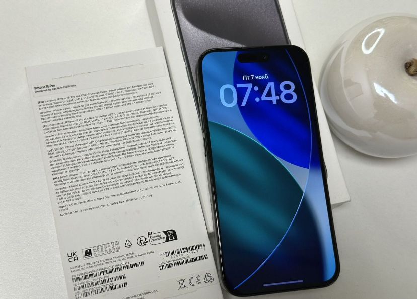 iPhone 15 Pro 256Gb с гарантией
