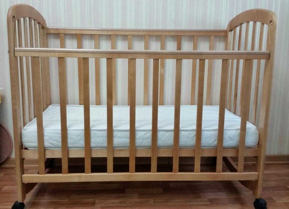 Кровать детская ФЕЯ 304 (из массива береза)