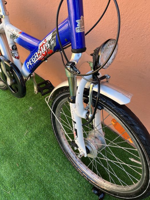 Алуминиев Детски Велосипед PEGASUS 20цола  3скор.Внос Германия
