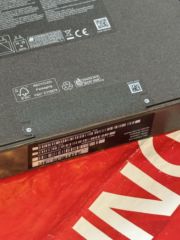 ***ЗАПЕЧАТАН 256GB Samsung Z Fold 7 12GB 5G Technopolis Гаранция 2027г