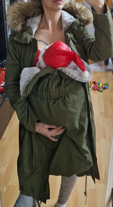 SCHIMB Geaca de gravide cu marsupiu inclus