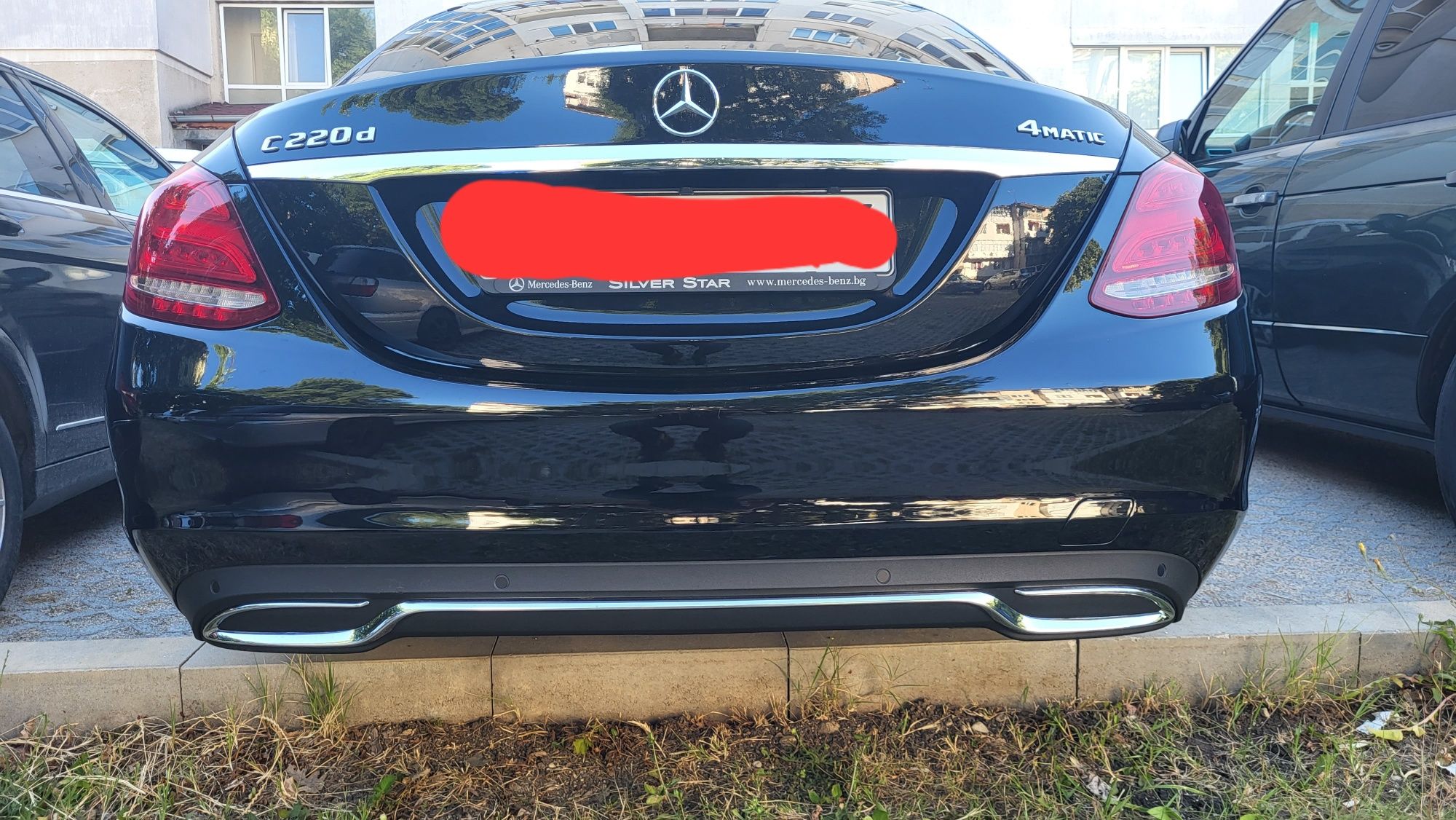 Задна броня от Mercedes W205 C-Class