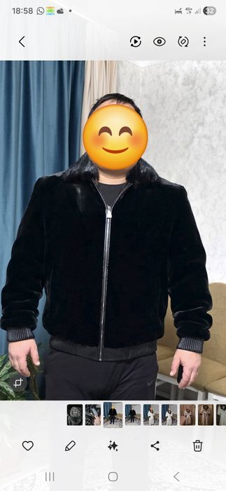 Продам шубу, мужская, 56размер