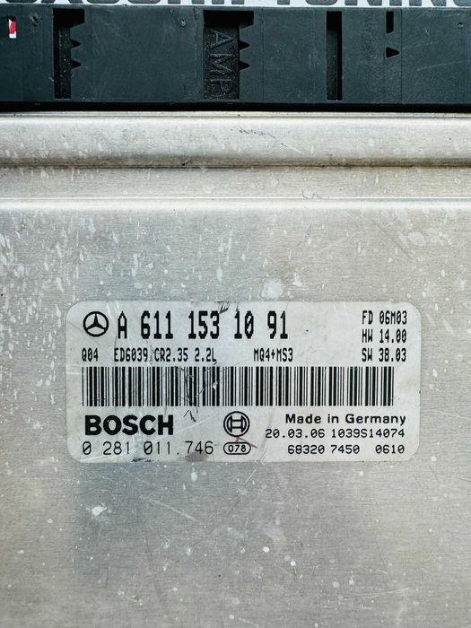 Kit pornire Mercedes Sprinter 2.2cdi 0281011746  A6111531091