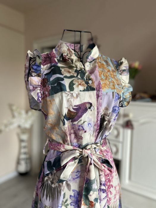 Rochie imprimeu floral marimea S, noua