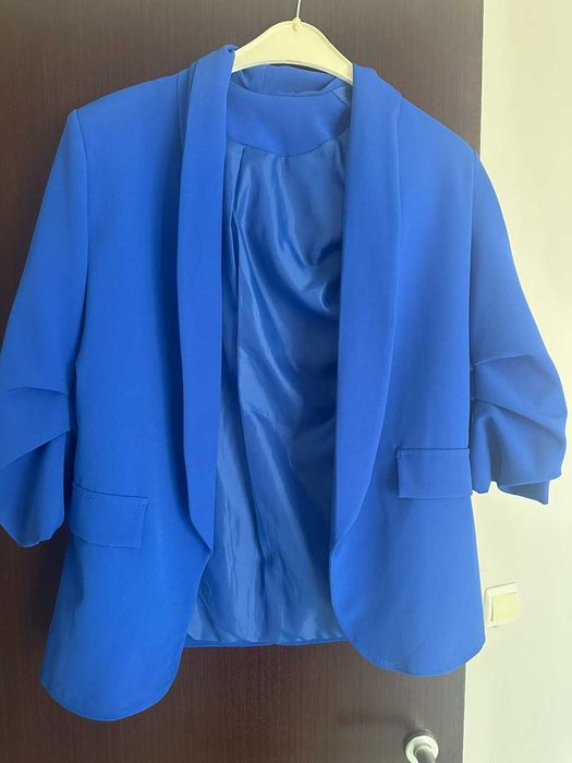 Синьо сако - универсален размер