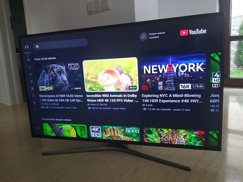 Tv Smart Samsung 4K  UHD 125  impecabil  !