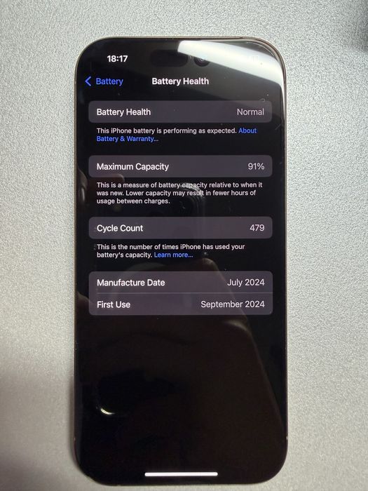 Iphone 16 pro 512 GB като нов!