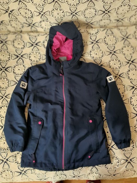 Jack Wolfskin 128 см. 3 в 1 с мембрана Texapore
