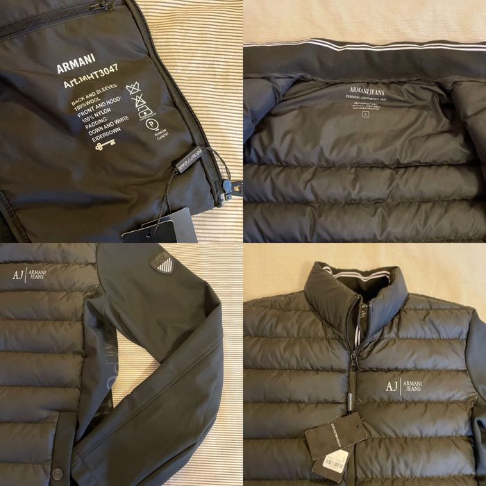 Geaca barbati Armani Jeans Essential,  Made in Italy-NOUA!